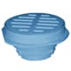 Jones Stephens D76703 3" Code Blue No Caulk (Mechanical Joint) Cesspool Drain with 7" Cast Iron Strainer - 4-1/16" Height