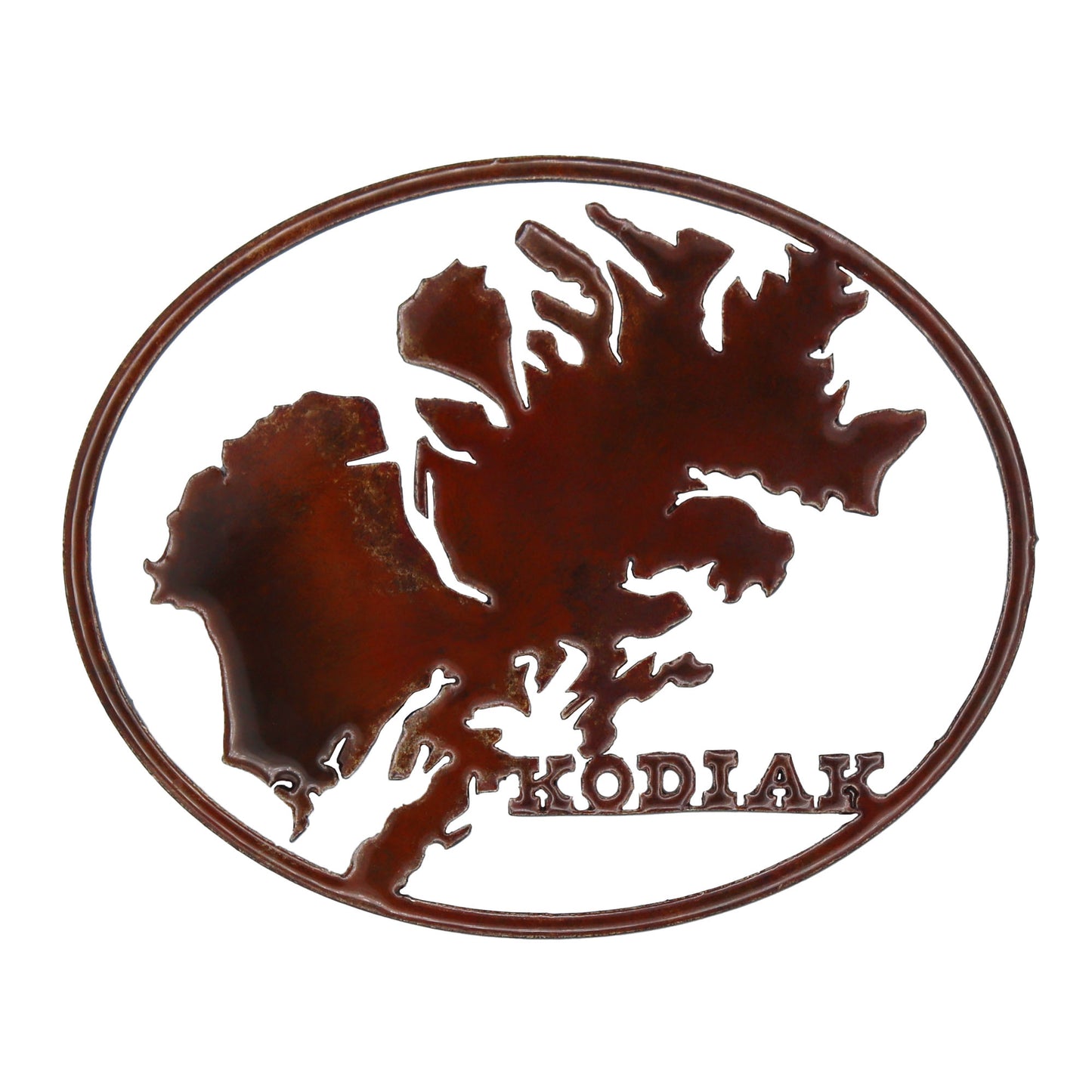 Paradise Clay CMG139 Kodiak Island Oval - Magnet