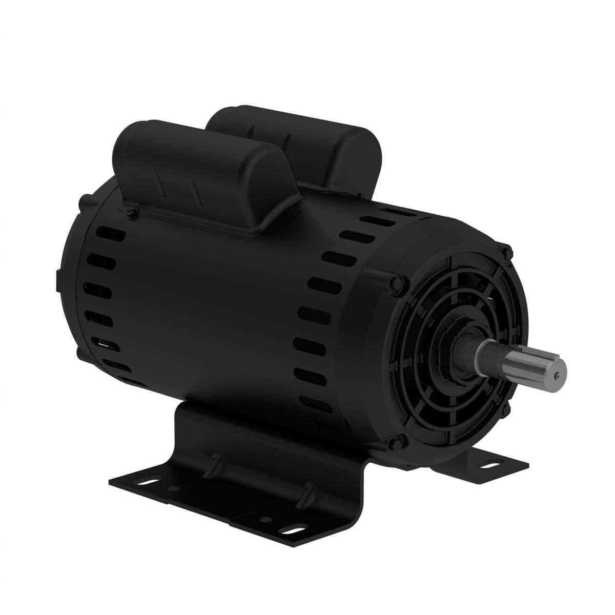 Weg Motors 13516819 Compressor Duty 5 HP 2P 182/4Y 1Ph 208-230 V 60 Hz IC01 - ODP - Foot-mounted-Â 00536OS1CCD182/4Y