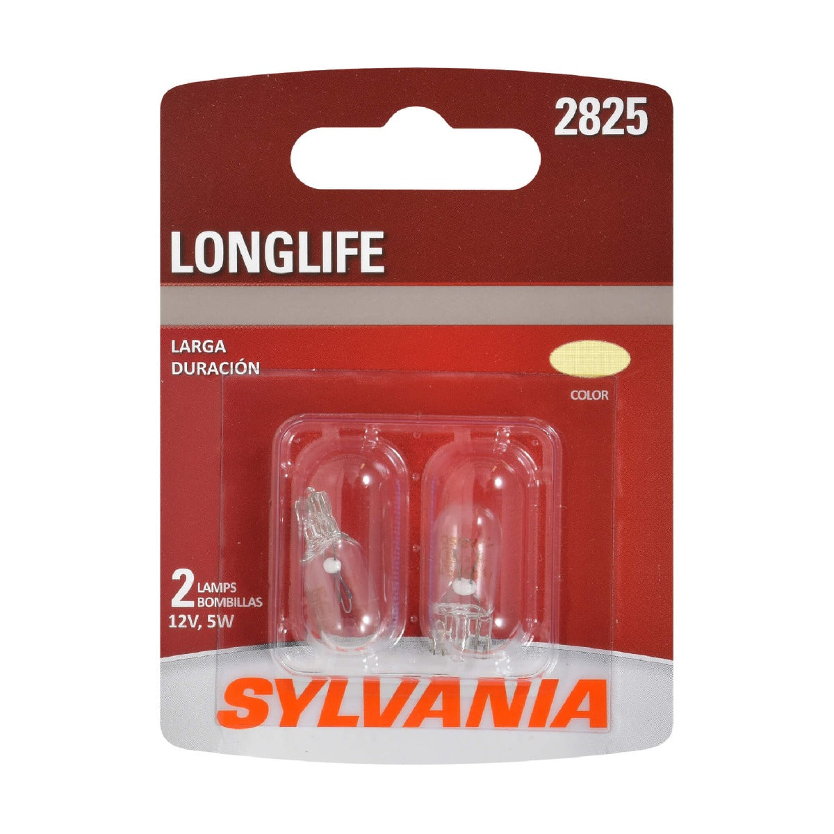Sylvania Automotive 34515 Sylvania 2825 Long Life Miniature - Bulb