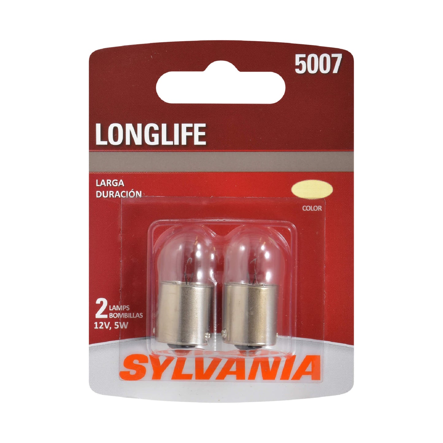 Sylvania Automotive 34530 Sylvania 5007 Long Life Automotive Mini Bulb Pack Of 2
