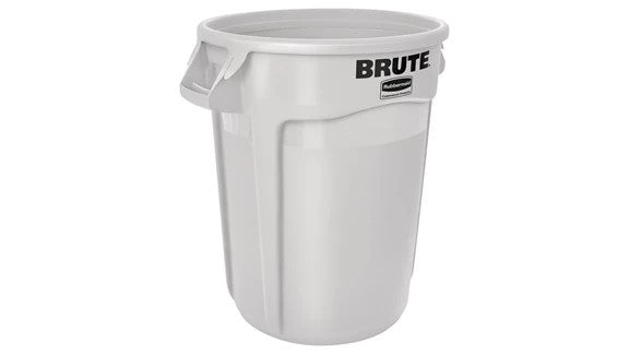Rubbermaid FG263200WHT VENTED BRUTE® 32 GAL WHITE