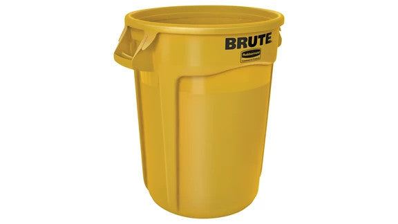 Rubbermaid FG263200YEL VENTED BRUTE® 32 GAL YELLOW