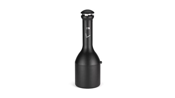 Rubbermaid FG9W3300BLA INFINITY„ TRADITIONAL SMOKING RECEPTACLE, BLACK
