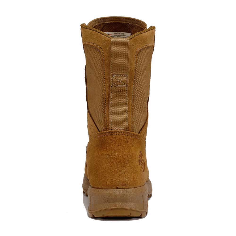 Belleville Men's, 8", 510MEF, Ultralight Marine Corps Combat Boot, EGA, Coyote, 5.5, Wide 510MEF 055W