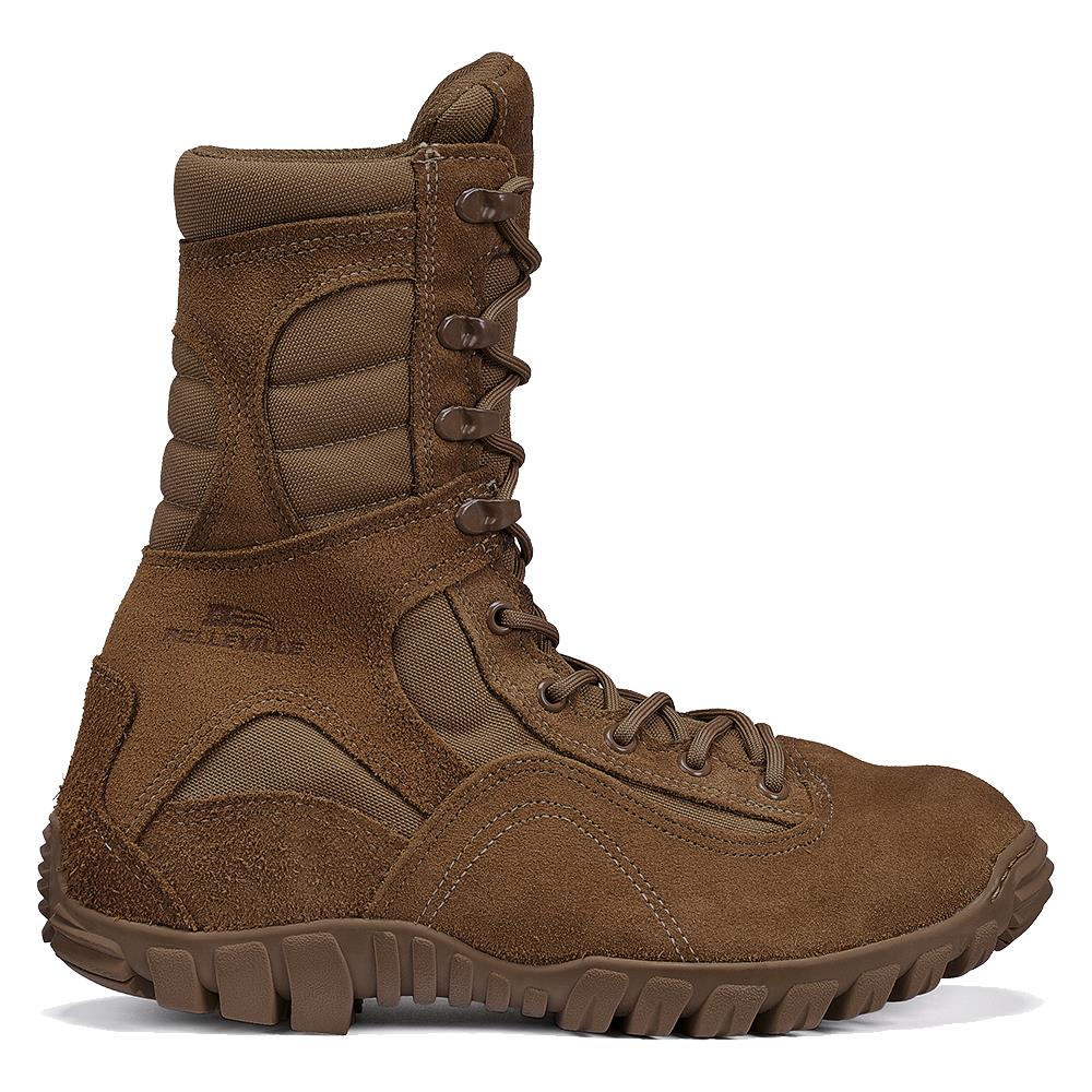 Belleville Men's, 8", Sabre, 533, US Navy Certified Hot Weather Hybrid Assault Boot, Coyote, 4, Regular, 533 040R