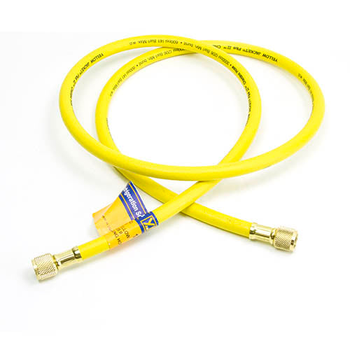 Yellow Jacket 14572 72", Yellow, 3/8" straight flare x 3/8" straight flare, PLUS II BÂ