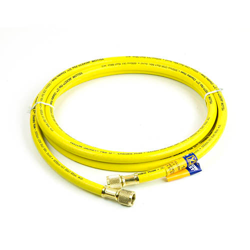 Yellow Jacket 14612 12", Yellow, 3/8" straight flare x 3/8" straight flare, PLUS II BÂ