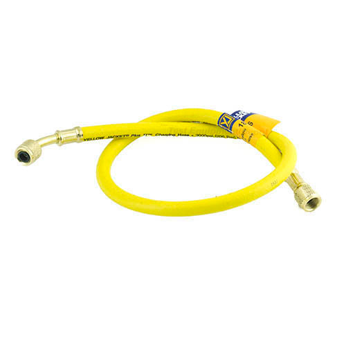 Yellow Jacket 18136 36", Yellow, 3/8" straight x 3/8" 45°, PLUS II BÂ