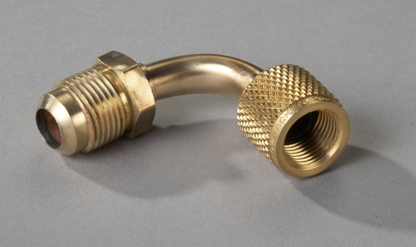 Yellow Jacket 19214 3/8" Female QC 90° x 1/2" Male flare