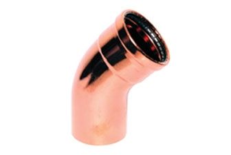 Everflow PCSF0300 3 Copper Elbow 45º, P x FTG, 3'' x 3''