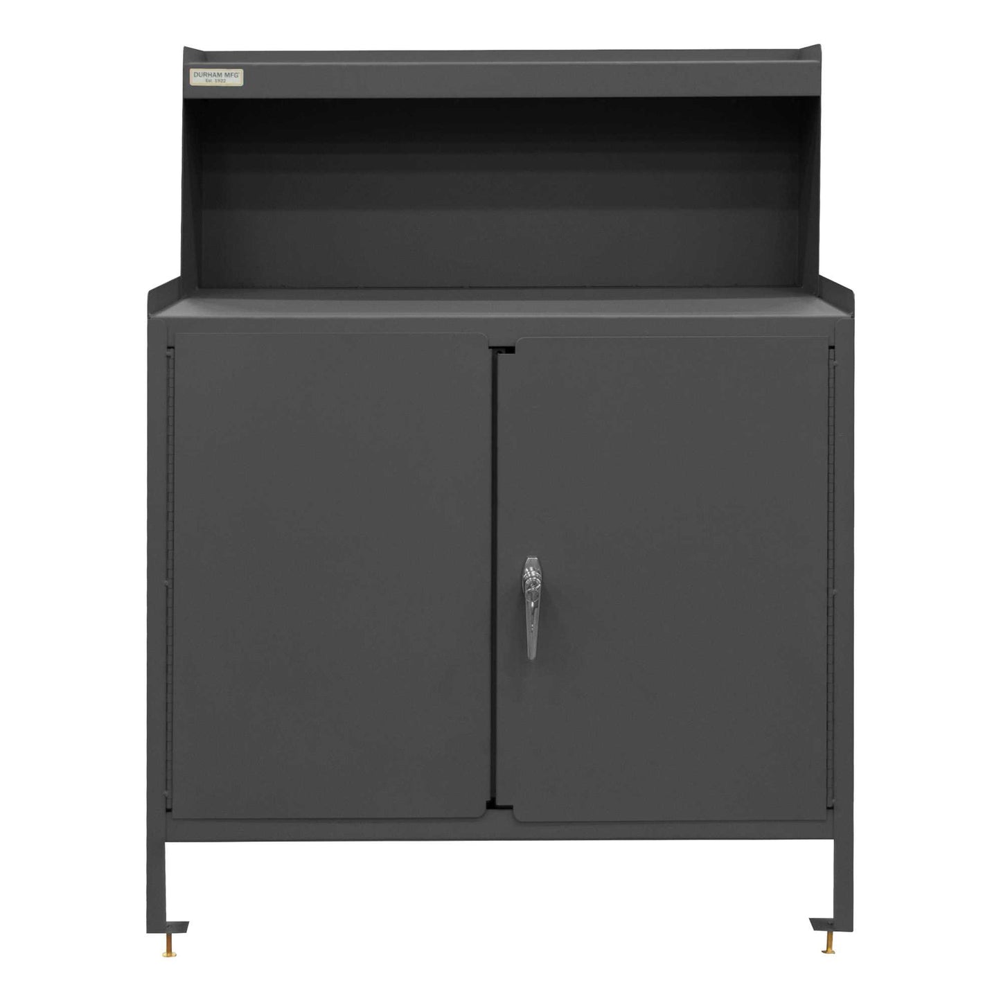 Durham 3000RSLF-95 STATIONARY WORKSTATION, RISER, 2 DOORS, 36-1/8 X 24-1/4 X 46-7/8