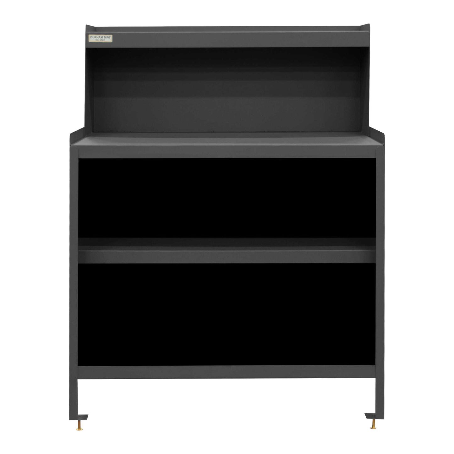 Durham 3000RSNDLF-95 STATIONARY WORKSTATION, 2 SHELF, NO DOOR, 36-1/8 X 24-1/4 X 46-7/8
