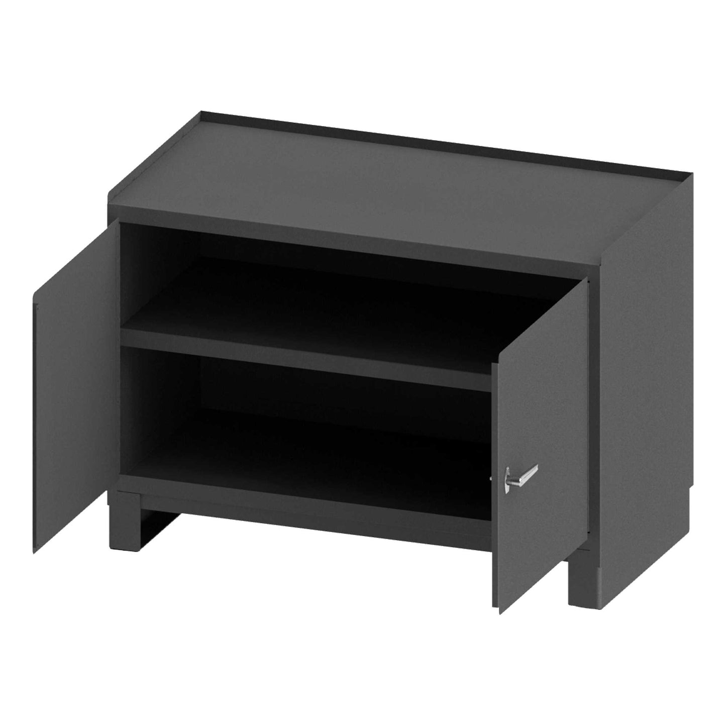 Durham 3403-NVS-95 STATIONARY WORKSTATION, 1 SHELF, 48-1/8 X 24-1/4 X 36-3/16