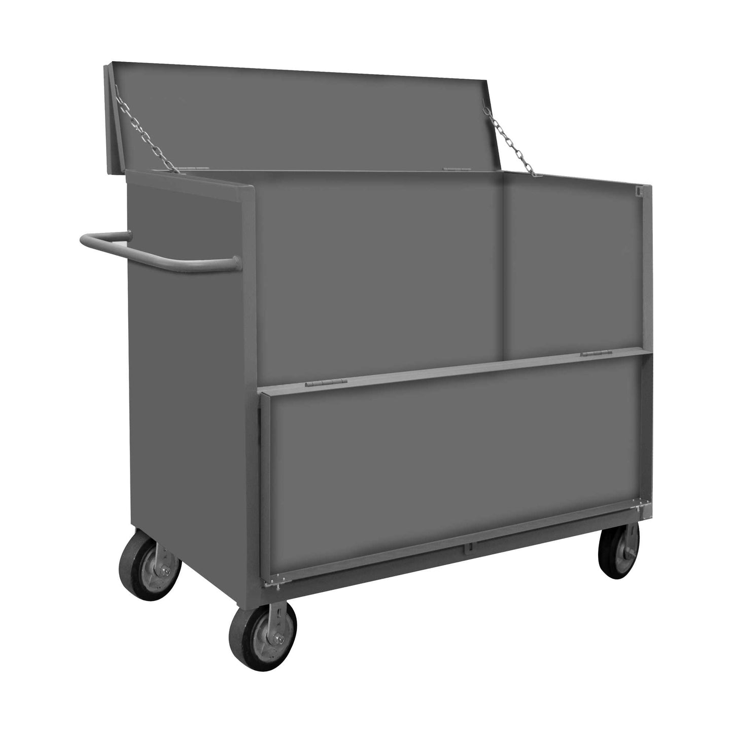 Durham 3STDGT-SM3060-6MR-95 3 SIDED TRUCK, DROP GATE AND TOP, 30 X 60