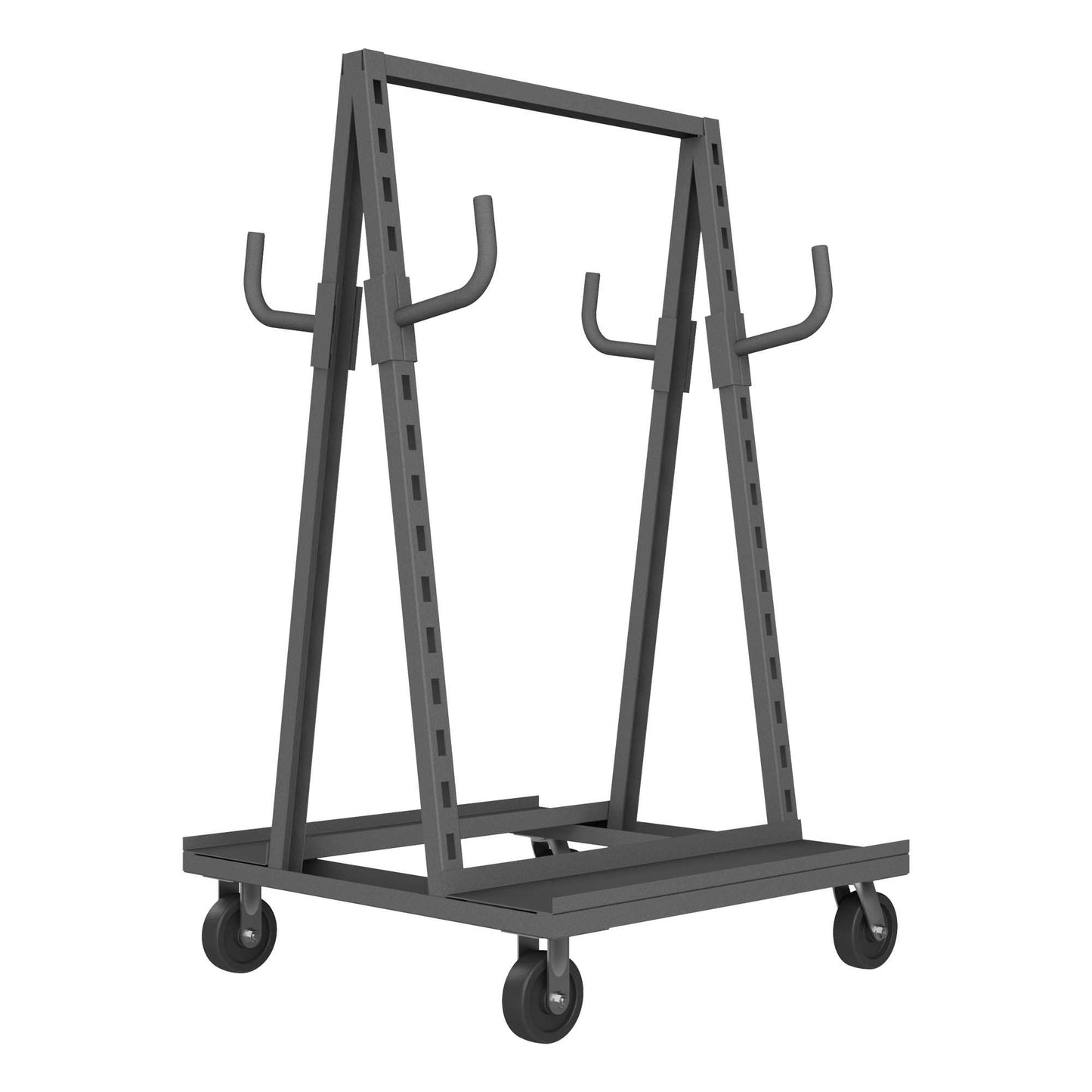 Durham ATT-4038-BR-95 DOUBLE SIDED, ADJUST-A-TRAY TRUCK, 4 HOOKS, 40 X 38-1/4 X 67-1/4