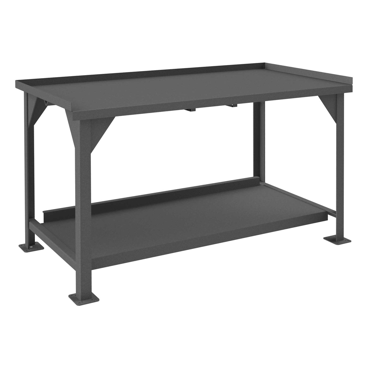 Durham DWB-3060-BE-95 WORKBENCH, LIPS UP ON 3 SIDES, 60 X 30 X 35-5/8