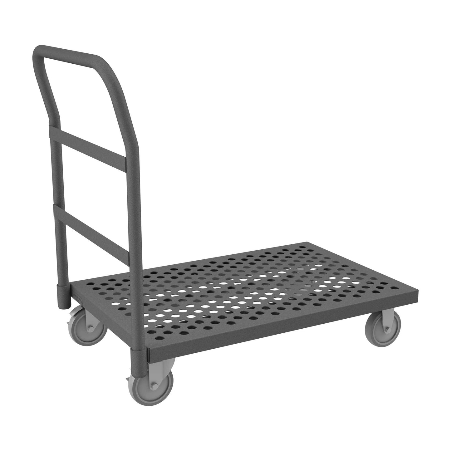 Durham EPTP24485PU95 PLATFORM TRUCK, PERFORATED DECK, 1400 LBS. CAPACITY, 24 X 48