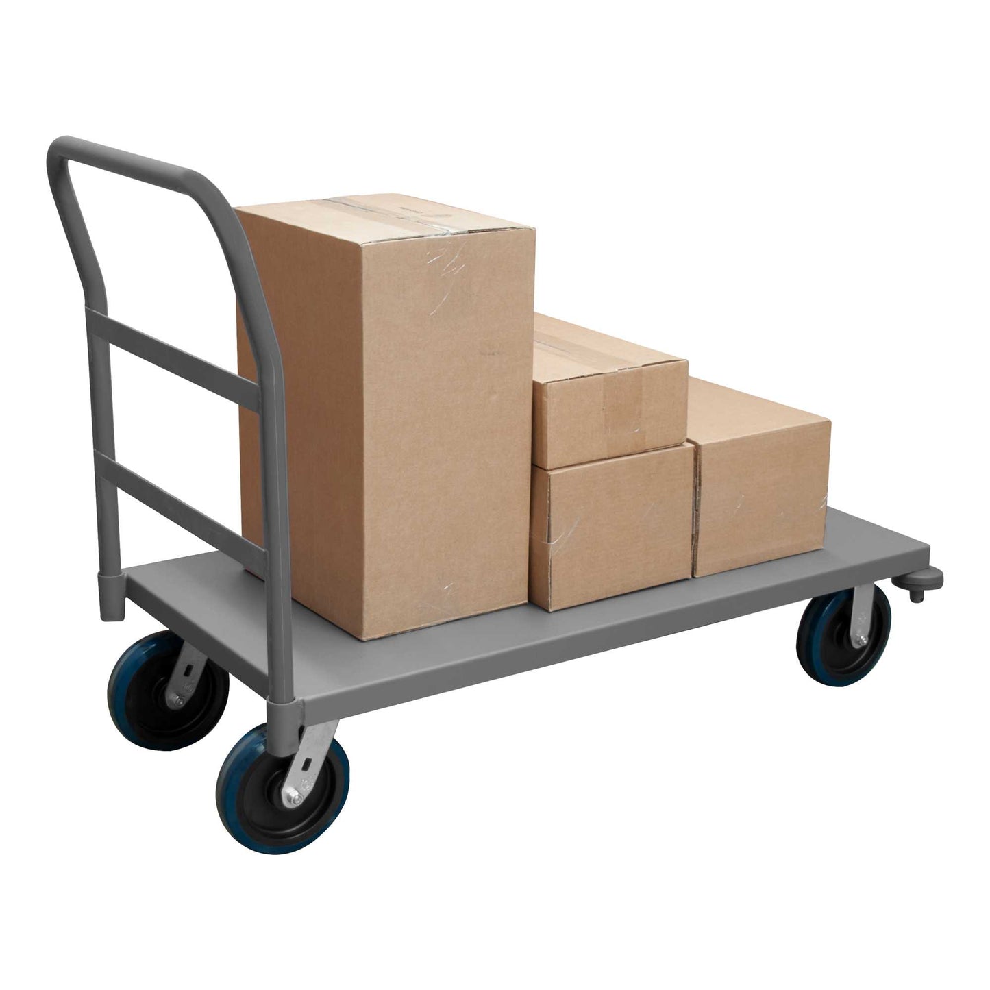 Durham EPTRB24368PU95 PLATFORM TRUCK, CORNER BUMPERS, 3600 LBS. CAPACITY, 24 X 36