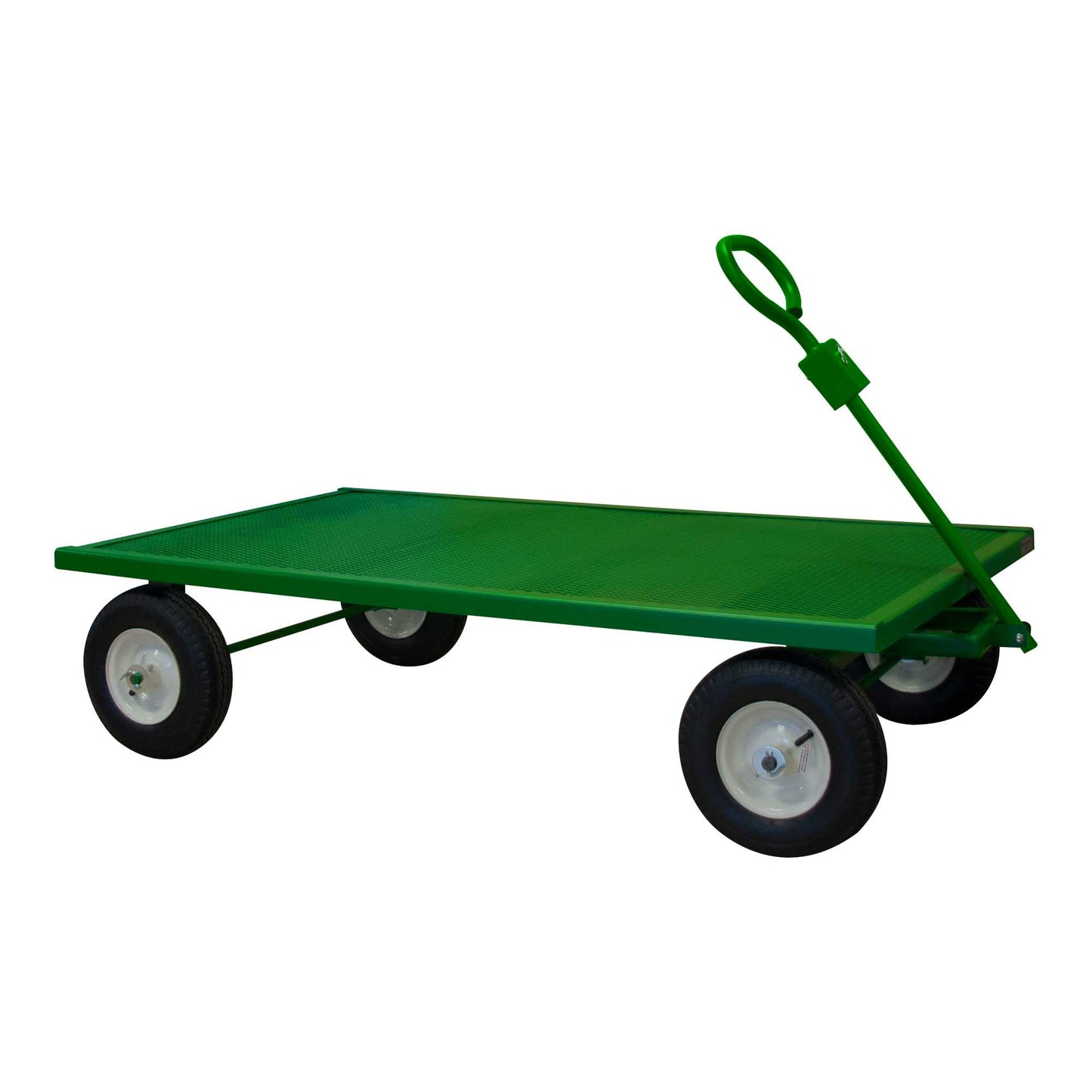 Durham GT5WT-3660-12PN-83T 5TH WHEEL GARDEN TRUCK, PERFORATED DECK, 36 X 64-1/2 X 36-3/4
