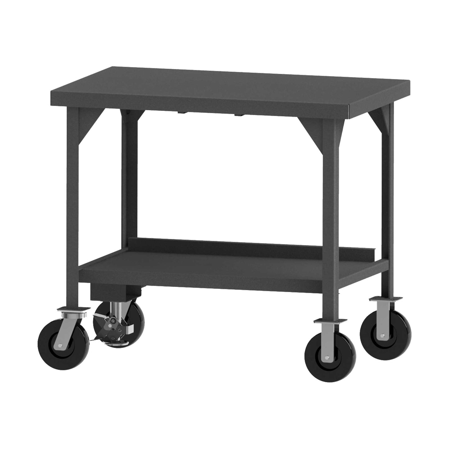 Durham HDWBMFL-3036-8PH-95 HEAVY DUTY, MOBILE WORKBENCH WITH FLOOR LOCK, 36 X 30