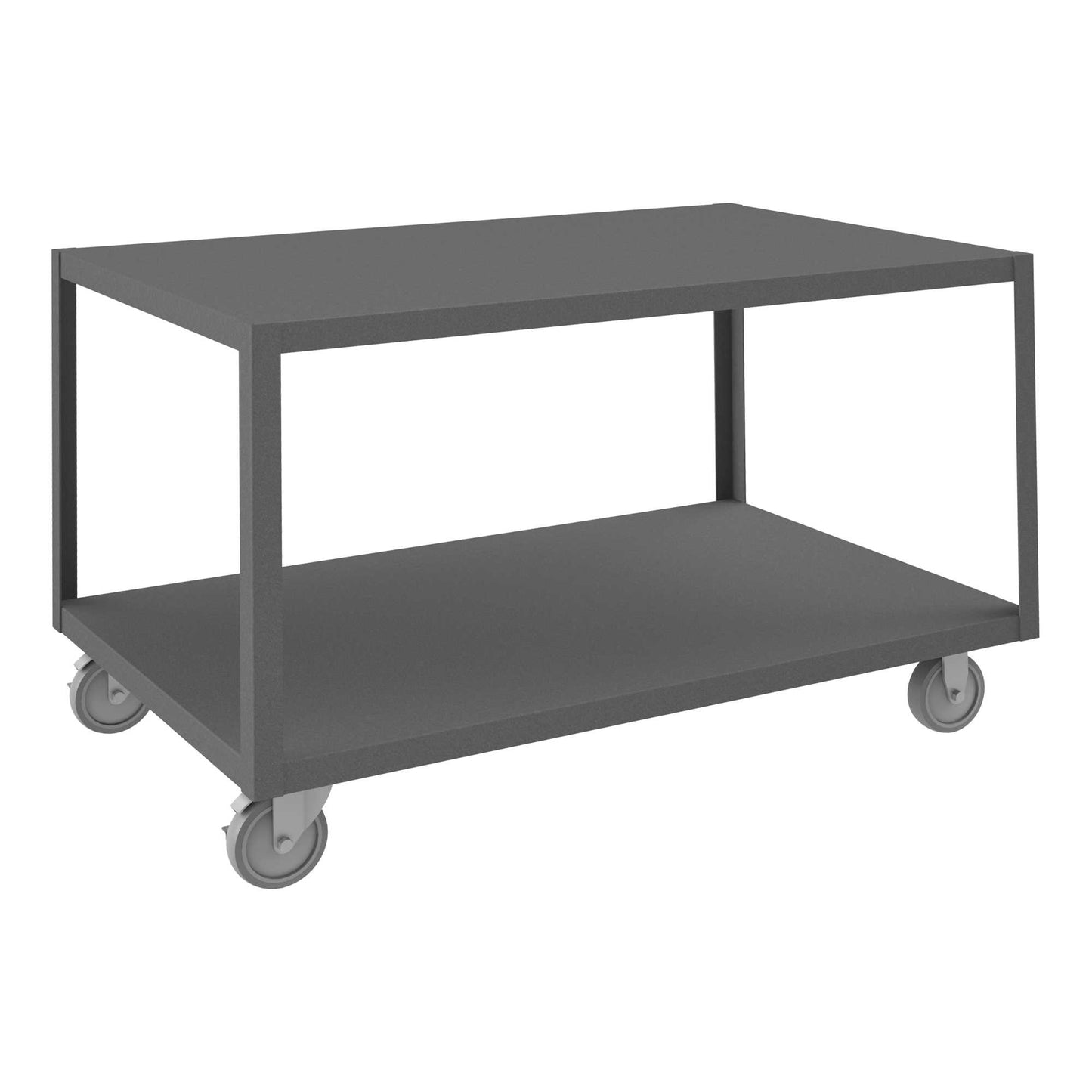 Durham HMT-3048-2-95 HIGH DECK PORTABLE TABLE, 2 SHELVES, 30-1/4 X 48-1/4 X 30-1/16
