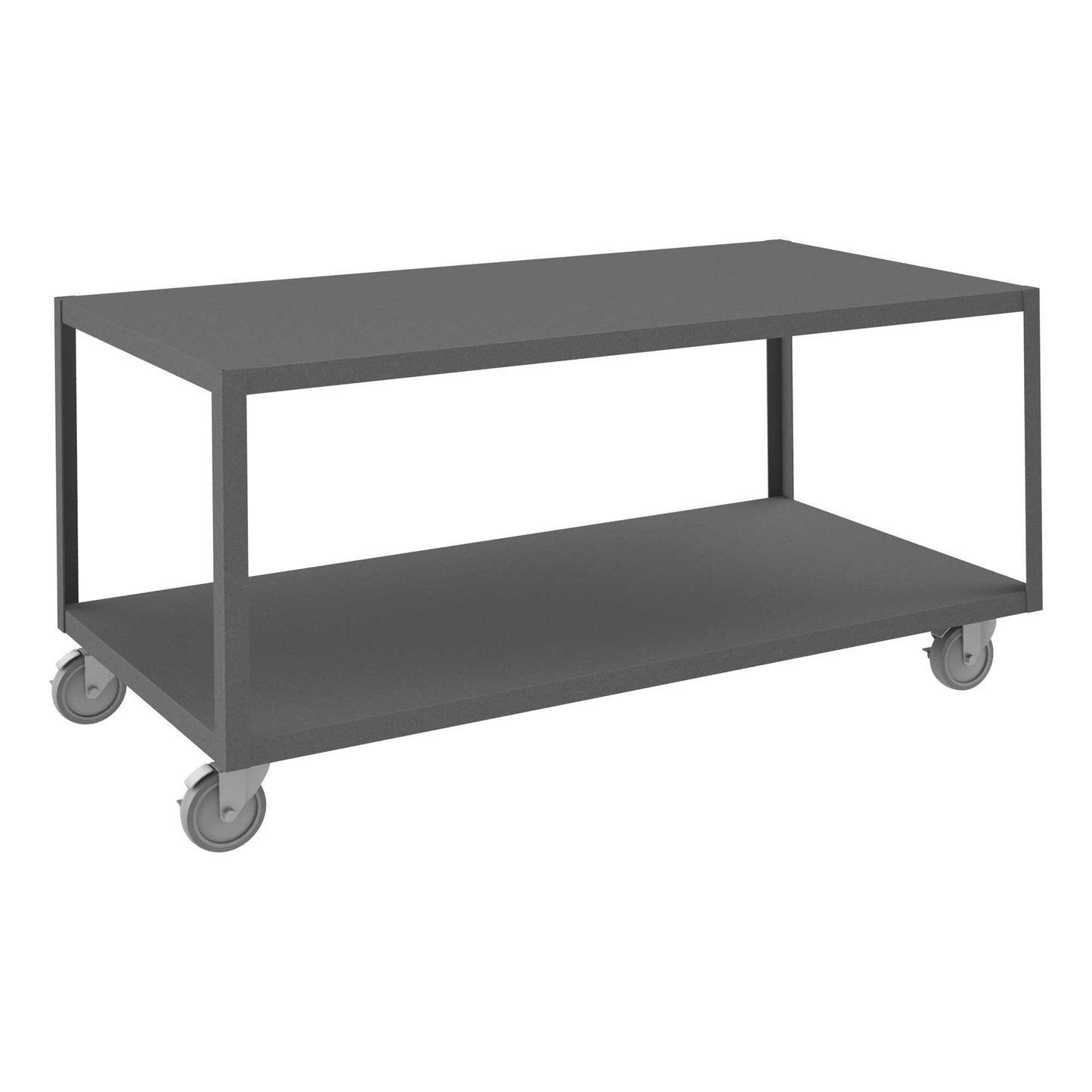 Durham HMT12G30605PU295 HIGH DECK PORTABLE TABLE, 2 SHELVES, 30-1/4 X 60-1/4 X 30-1/8