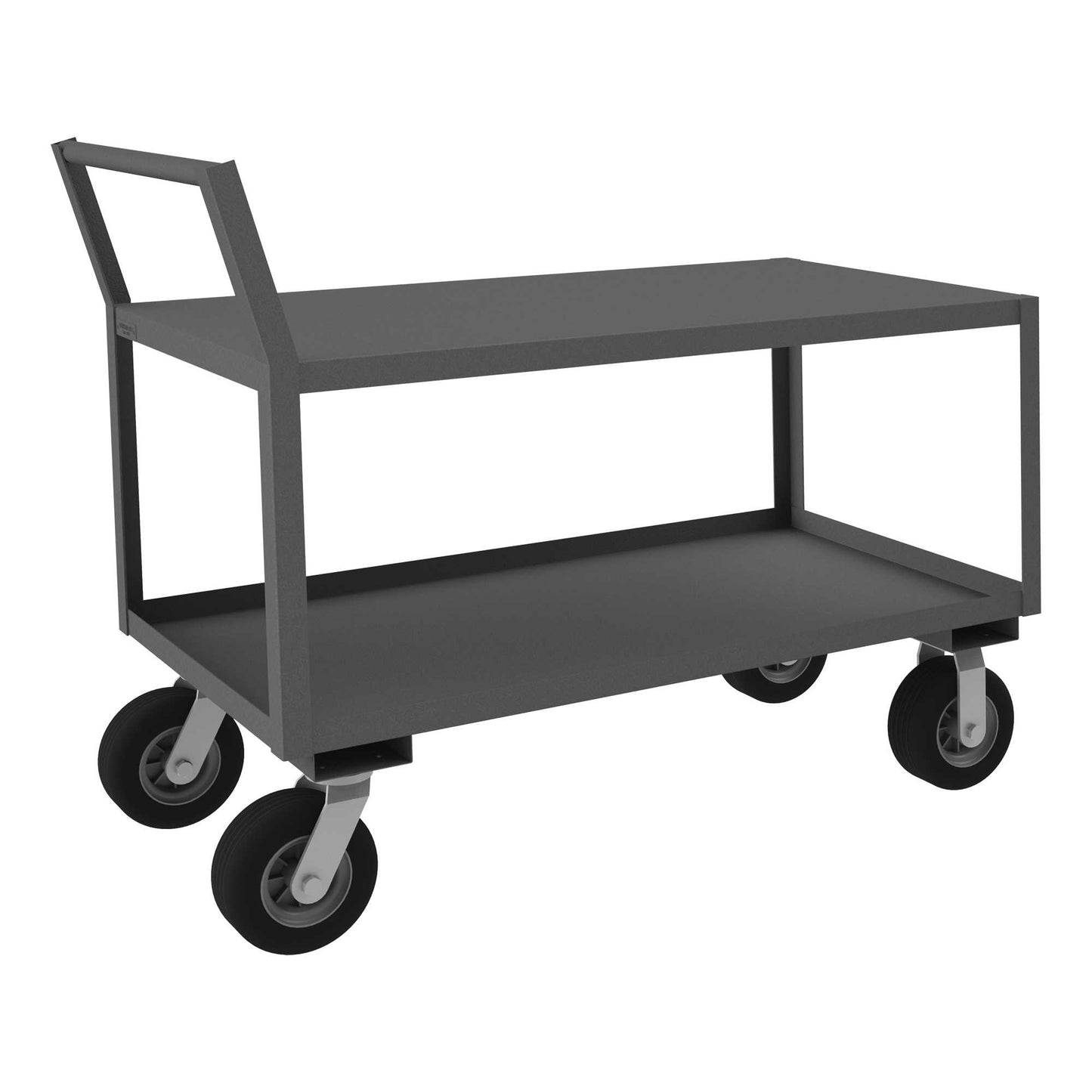 Durham LDO-244841-2-8SPN-95 LOW DECK SERVICE TRUCK, 2 SHELVES, 24-1/4 X 51 X 41-3/16
