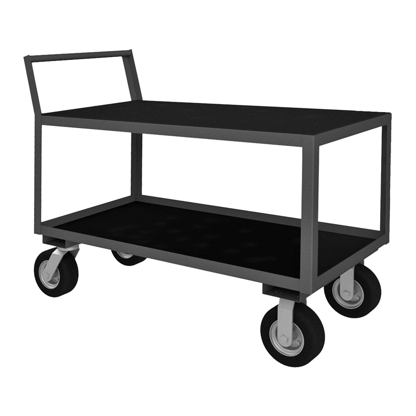 Durham LIC-3048-2-95 LOW PROFILE INSTRUMENT CART, 2 SHELVES, 30 X 48
