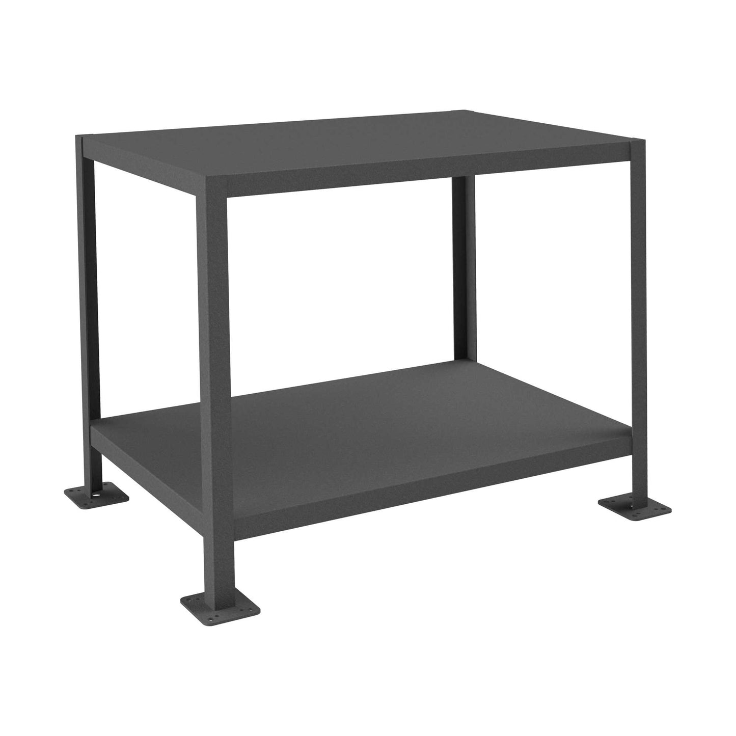 Durham MT243630-2K295 MT WORKBENCH, 2 SHELVES, 24 X 36