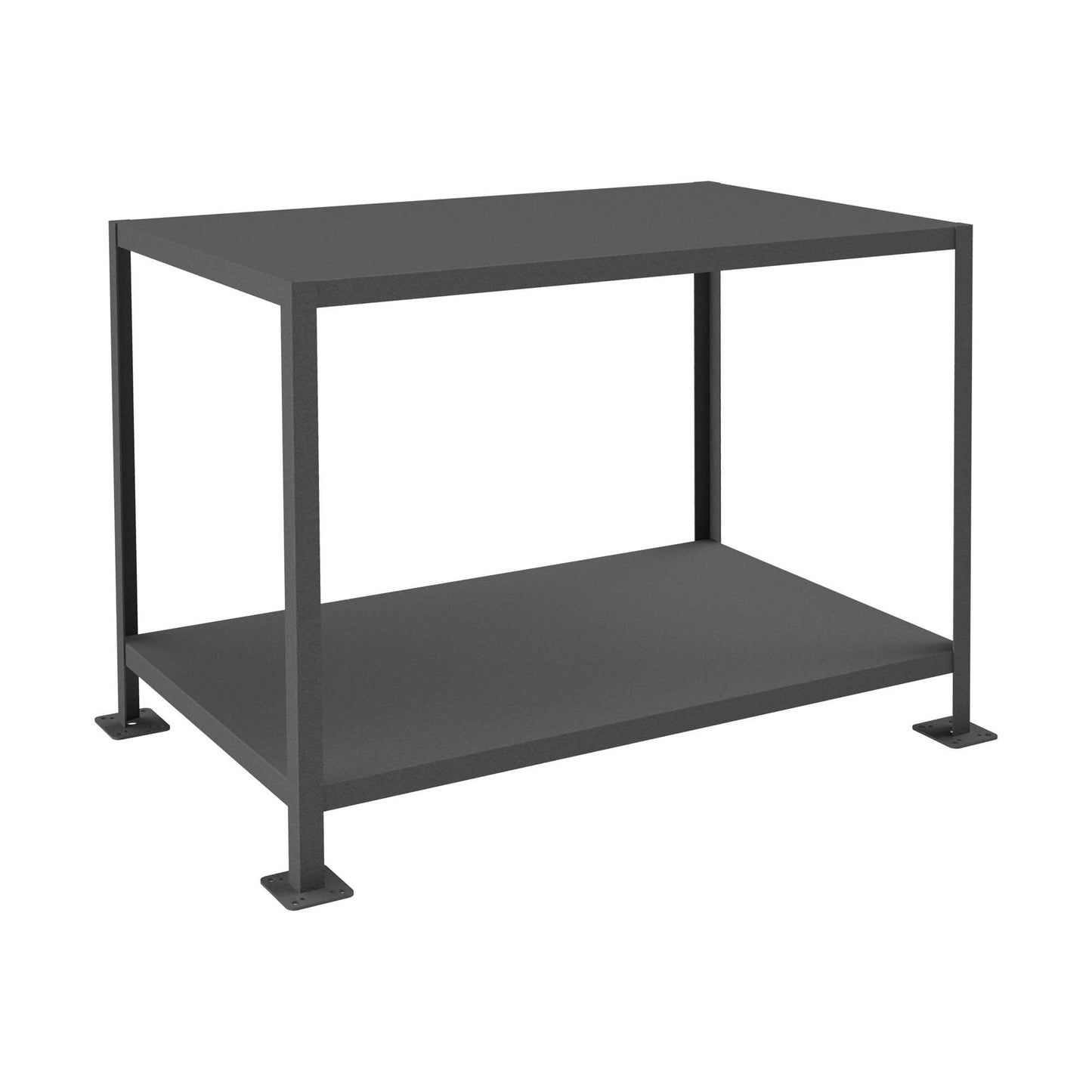 Durham MT244836-3K295 MT WORKBENCH, 2 SHELVES, 24 X 48