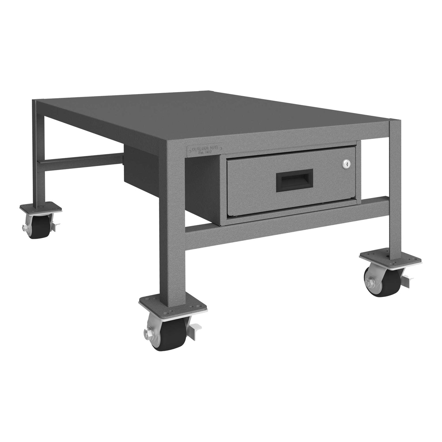 Durham MTDM243618-2K195 MOBILE MT WORKBENCH, 1 DRAWER, 24 X 36