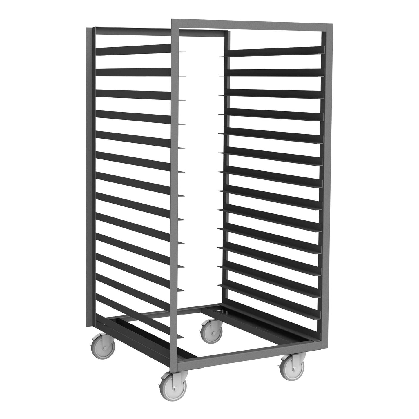 Durham PAT-36-4-14-95 PAN AND TRAY TRUCK, HOLDS UP TO 14 TRAYS, 33-1/2 X 36 X 67-1/8
