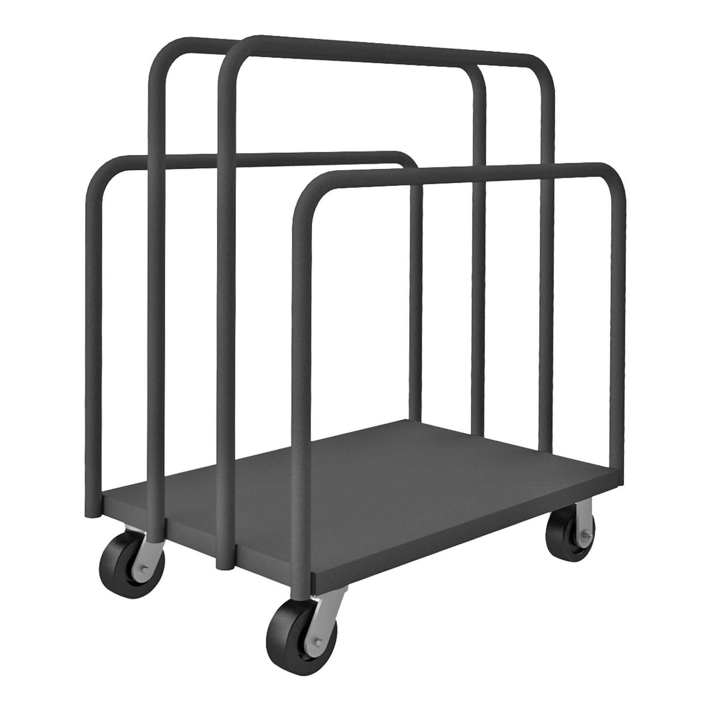 Durham PM-2436-5PH-95 PANEL MOVING TRUCK, 4 FIXED DIVIDERS, 24 X 38-5/8 X 45