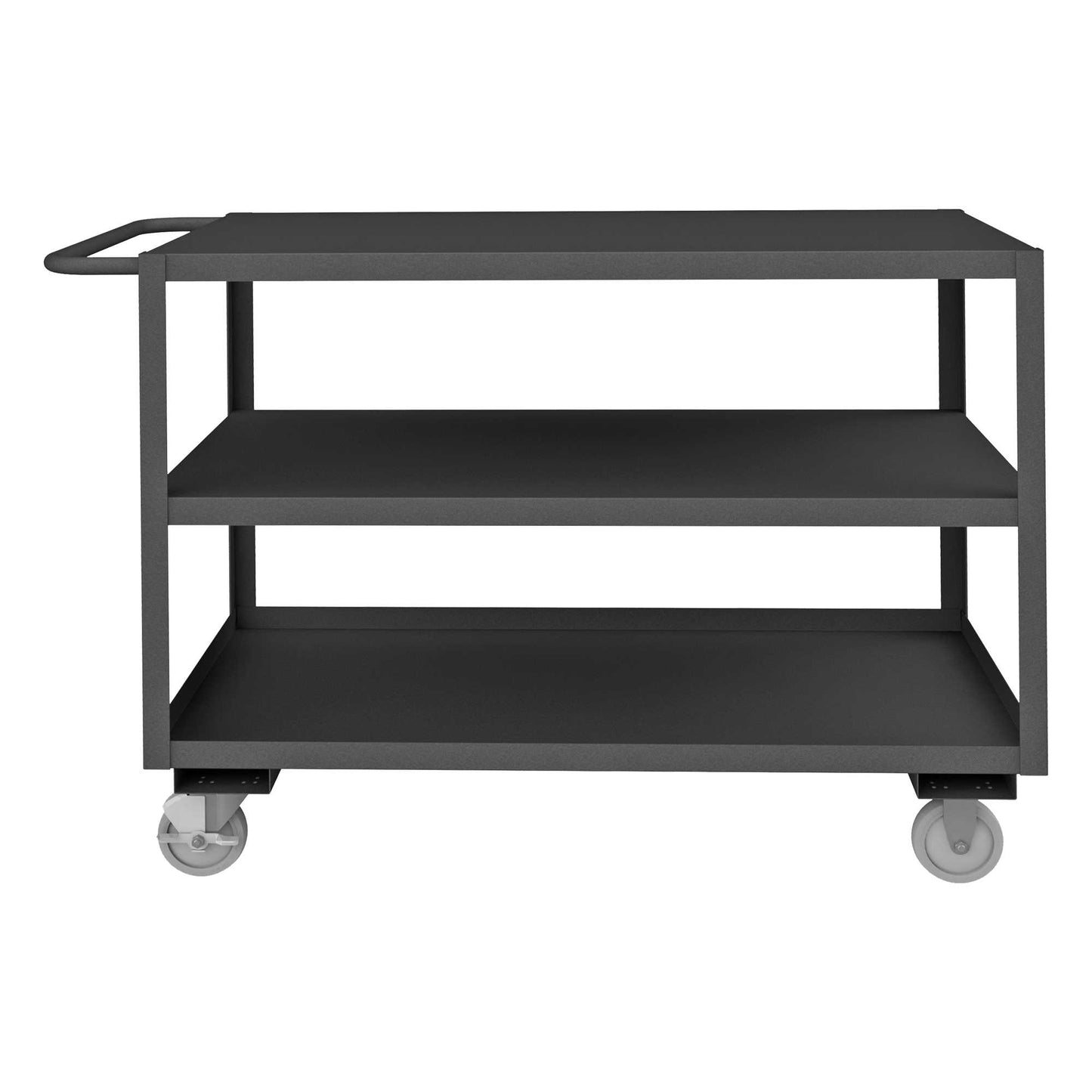 Durham RSC-2448-3-BLU-95 STOCK CART, 3 SHELF, 24-1/4 X 54-1/4 X 37-5/8