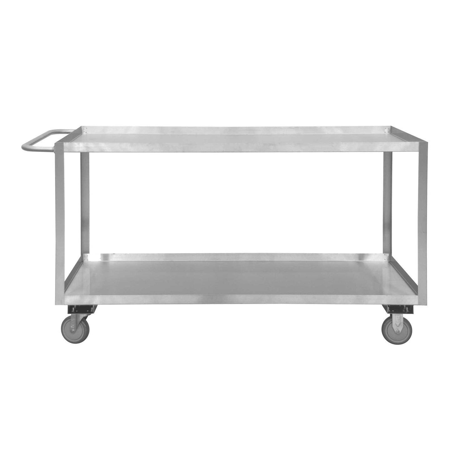 Durham SRSC1624362ALU5PUS STAINLESS STEEL STOCK CART, 2 SHELVES, 24-1/8 X 42 X 35
