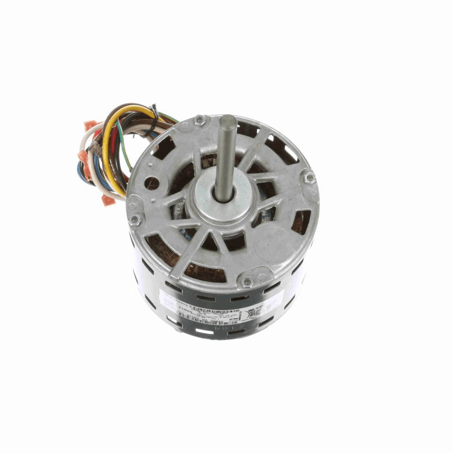 Genteq OEM Replacement Motor, 1/2 HP, 1 Ph, 60 Hz, 115 V, 1075 RPM, 4 Speed, 48 Frame, OAO - 3S045
