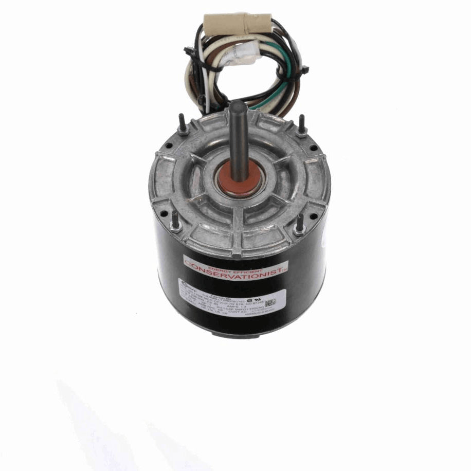 Century MULTIFIT® Condenser Fan Motor, 1/4, 1/5, 1/6 HP, 1 Ph, 60 Hz, 208-230 V, 1625 RPM, 1 Speed, 42 Frame, ENCLOSED - 9724F