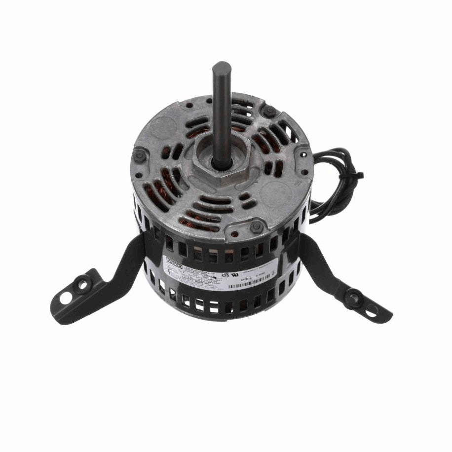 Fasco OEM Replacement Motor, 1/6 HP, 1 Ph, 60 Hz, 115 V, 1050 RPM, 1 Speed, 42 Frame, OAO - D1080