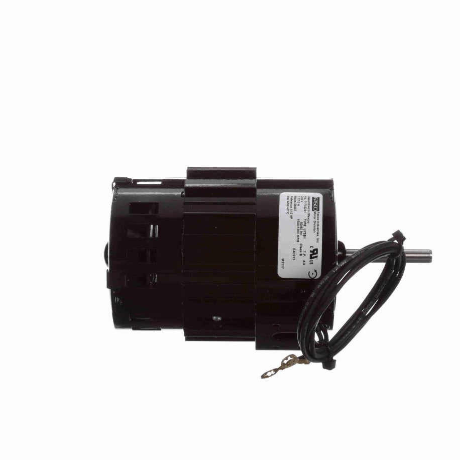 Fasco OEM Replacement Motor, 1/12 HP, 1 Ph, 60 Hz, 230 V, 1500/1300 RPM, 1 Speed, 3.3" Diameter, OAO - D9487