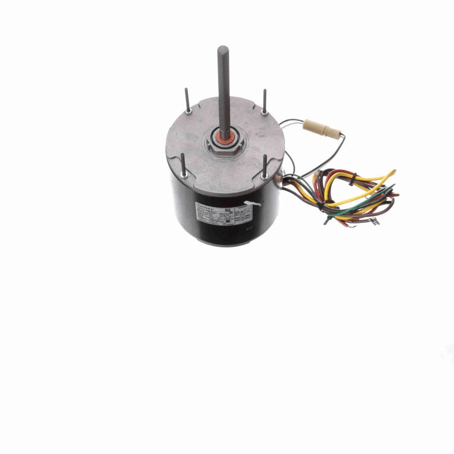 Century Condenser Fan Motor, 1/2 HP, 1 Ph, 60 Hz, 208-230 V, 1075 RPM, 2 Speed, 48 Frame, SEMI ENCLOSED - F1056