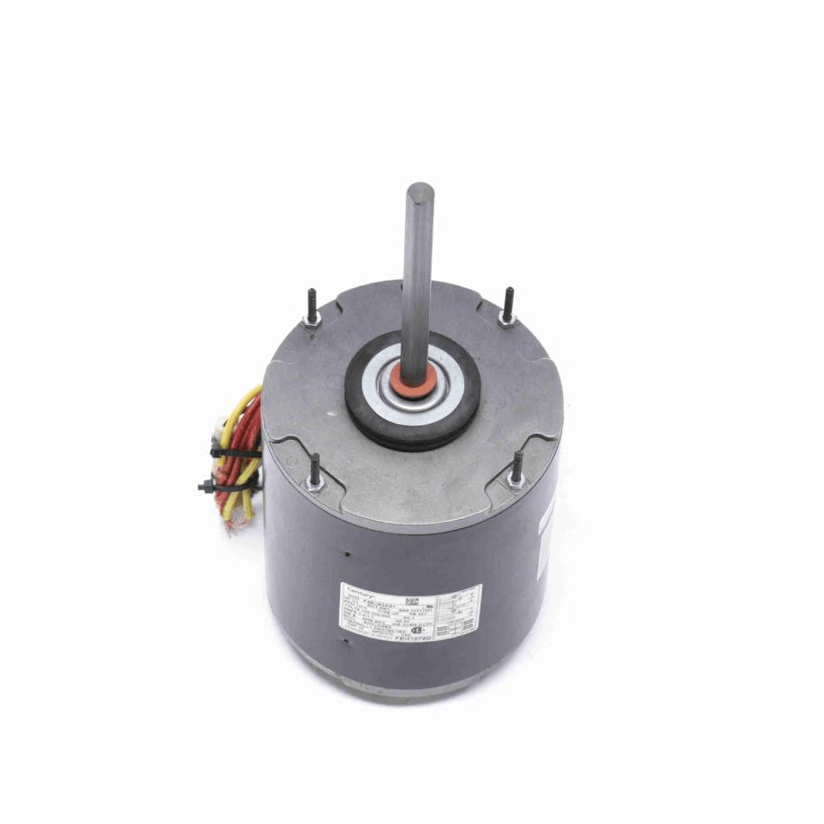 Century Condenser Fan Motor, 3/4 HP, 1 Ph, 60 Hz, 208-230/460 V, 1075 RPM, 1 Speed, 48 Frame, TEAO - FEH1076D