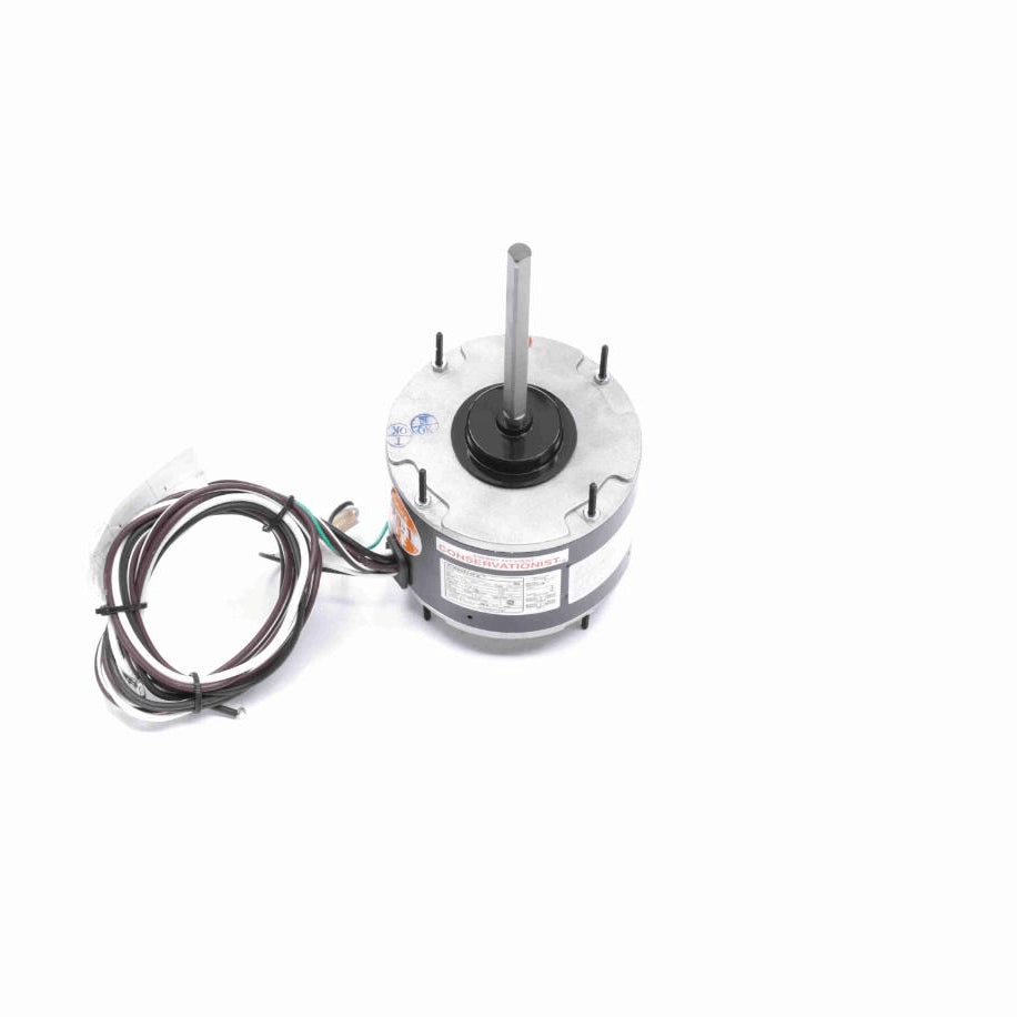 Century 4-in-1® Condenser Fan Motor, 1/8-1/15 HP, 1 Ph, 60 Hz, 208-230 V, 1075 RPM, 1 Speed, 48 Frame, TEAO - ORM5454BF