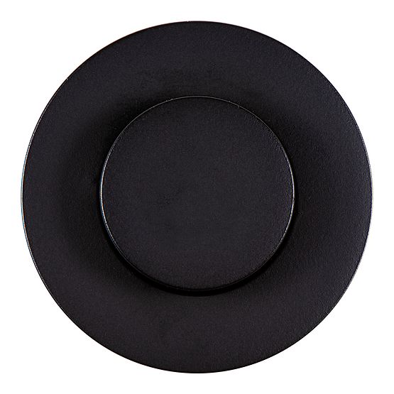 InSinkErator 78663A-ISE Decorative Air-Activated Switch-Button - Tuxedo (STDT-MBLK)