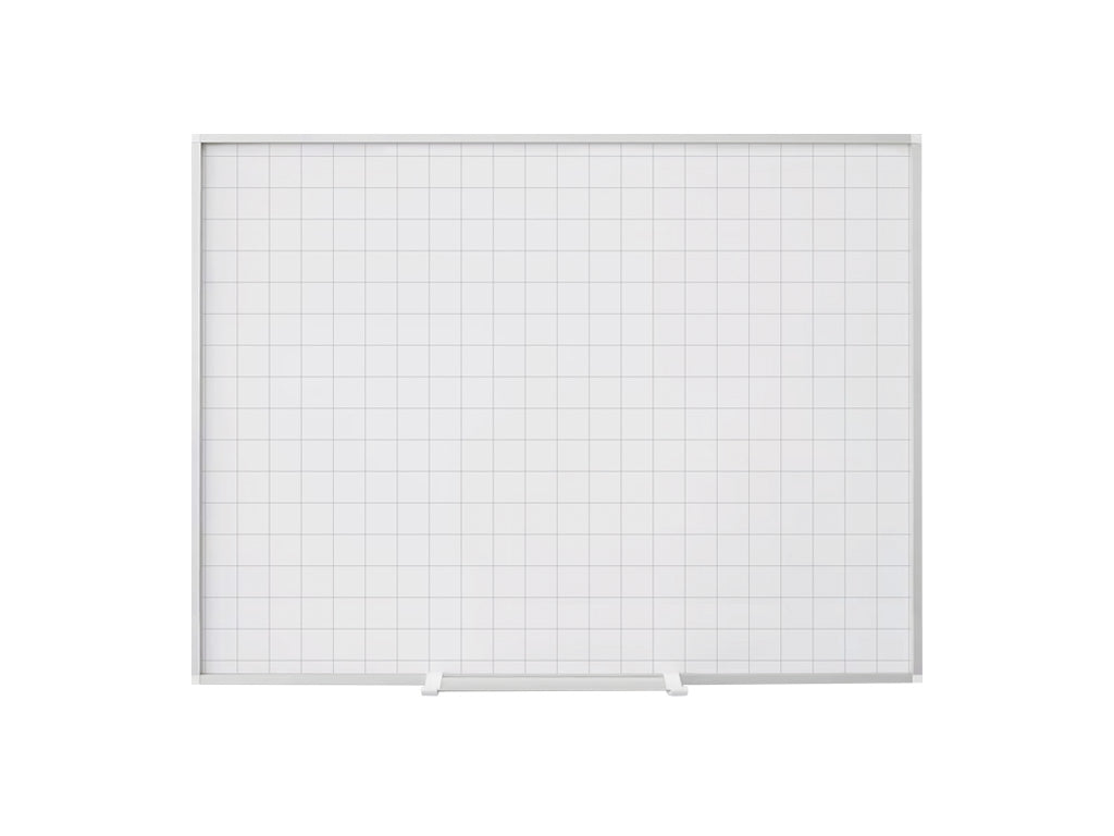 MasterVision CR0895830 2"X2" Grided Magnetic Porcelain Planner Board