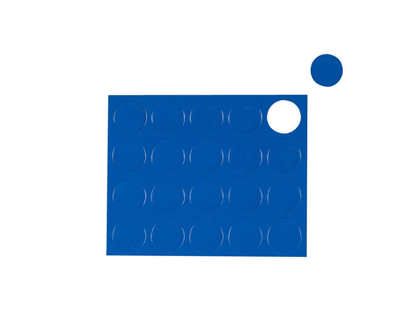 MasterVision FM1601 Magnetic Color Coding Dots