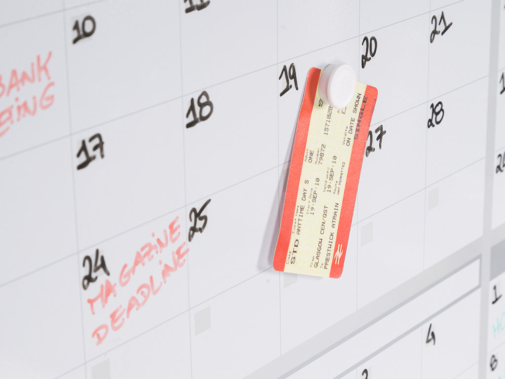 MasterVision GA03105830 4 Month Magnetic Dry-Erase Planner