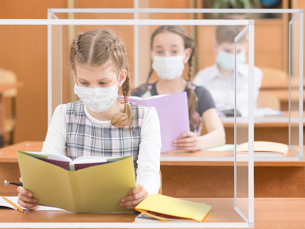 MasterVision GL08219101 Trio Glass Board Aluminum Framed With Clamps