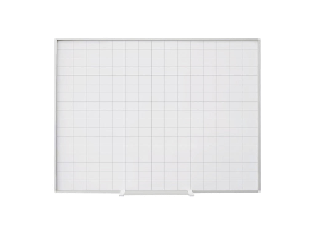 MasterVision MA2793830 2"X 3" Grided Magnetic Steel Planner Board