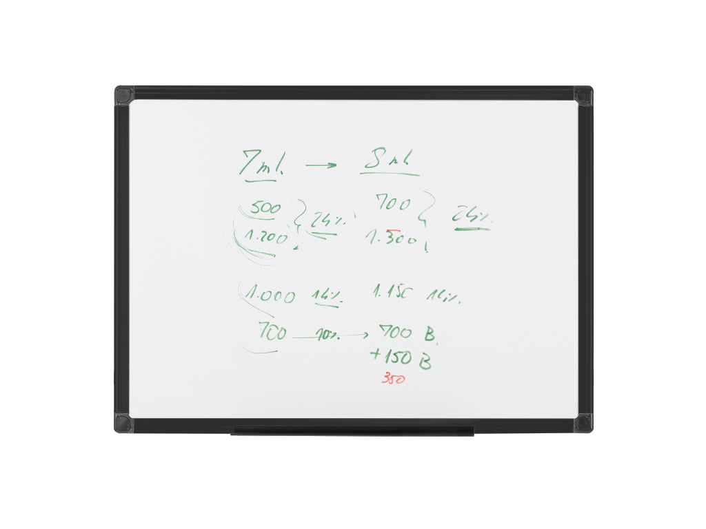 MasterVision MB1412186 Basic Non-Magnetic Whiteboard